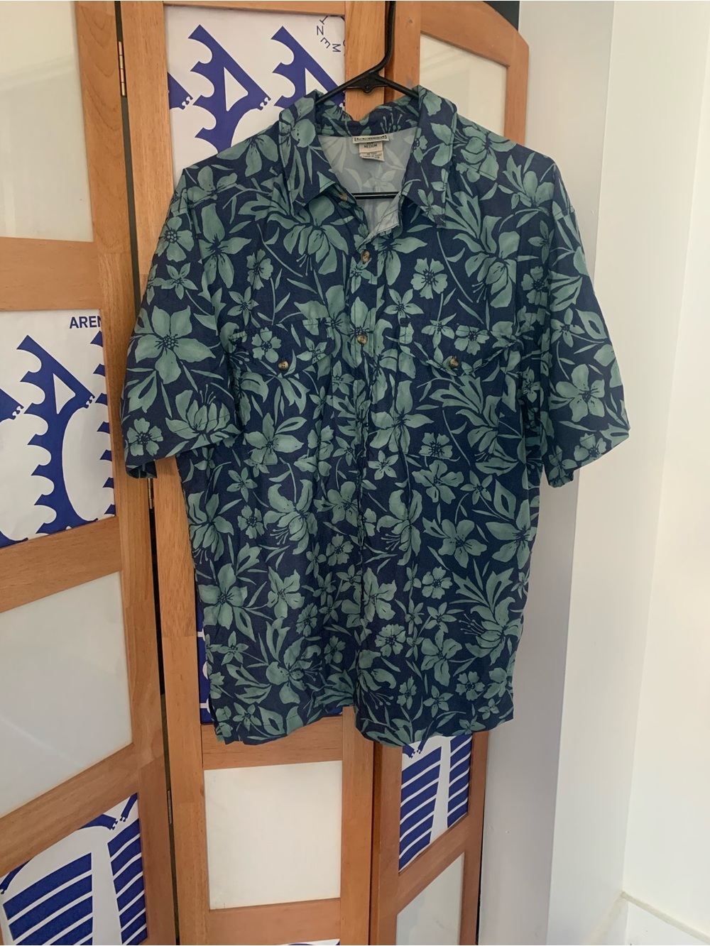 Men's L.L.Bean Floral Short-Sleeve Shirt
